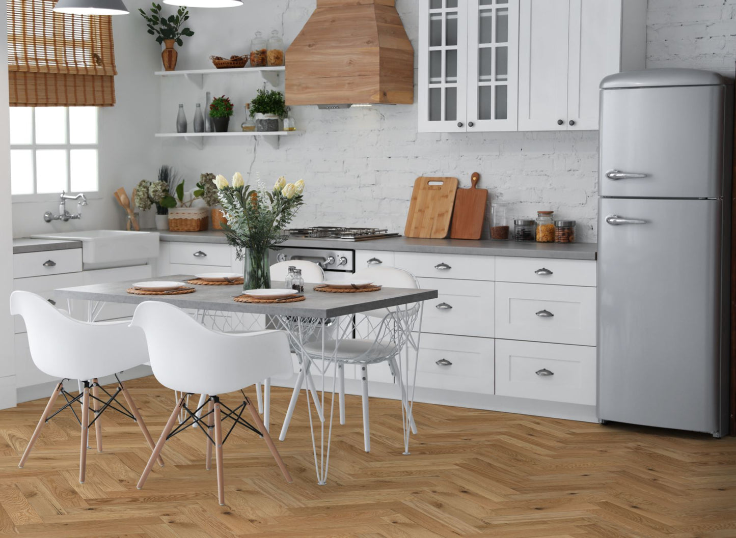 Lignum Strata Herringbone Oak Natural
