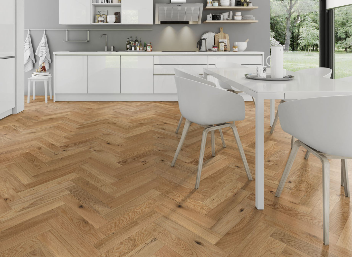 Lignum Strata Herringbone Oak Natural