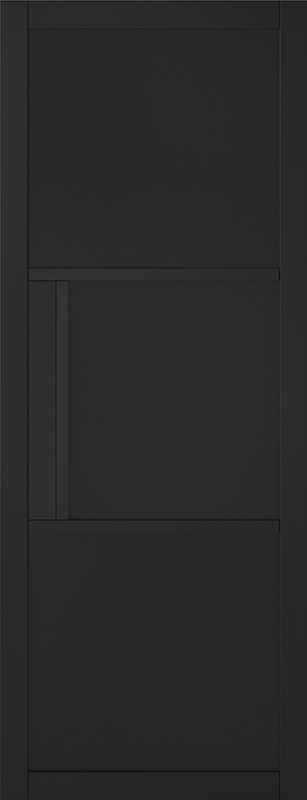 Black Tribeca 3P Solid