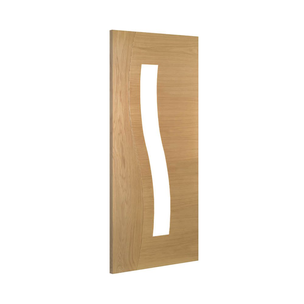 Cadiz Prefinished Oak Glazed Interior Door