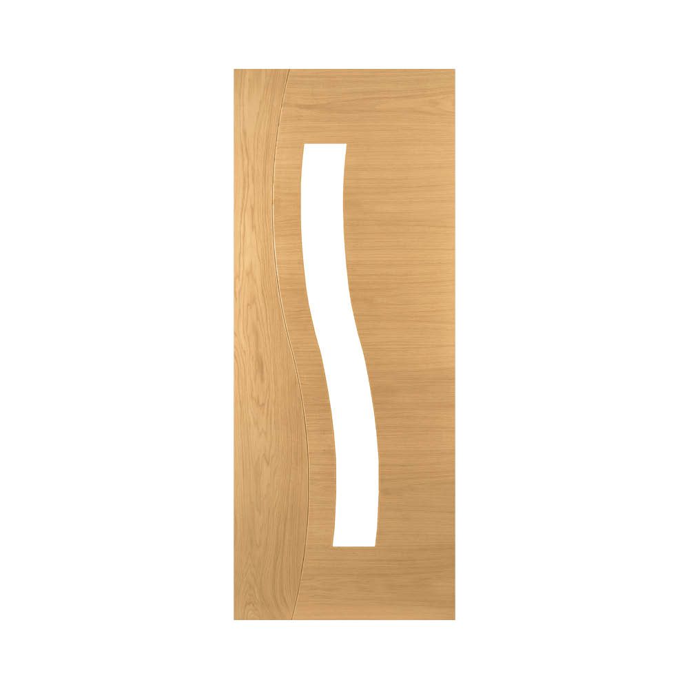 Cadiz Prefinished Oak Glazed Interior Door