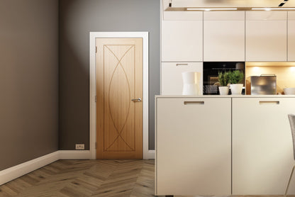 Amalfi Prefinished Oak Fire Door