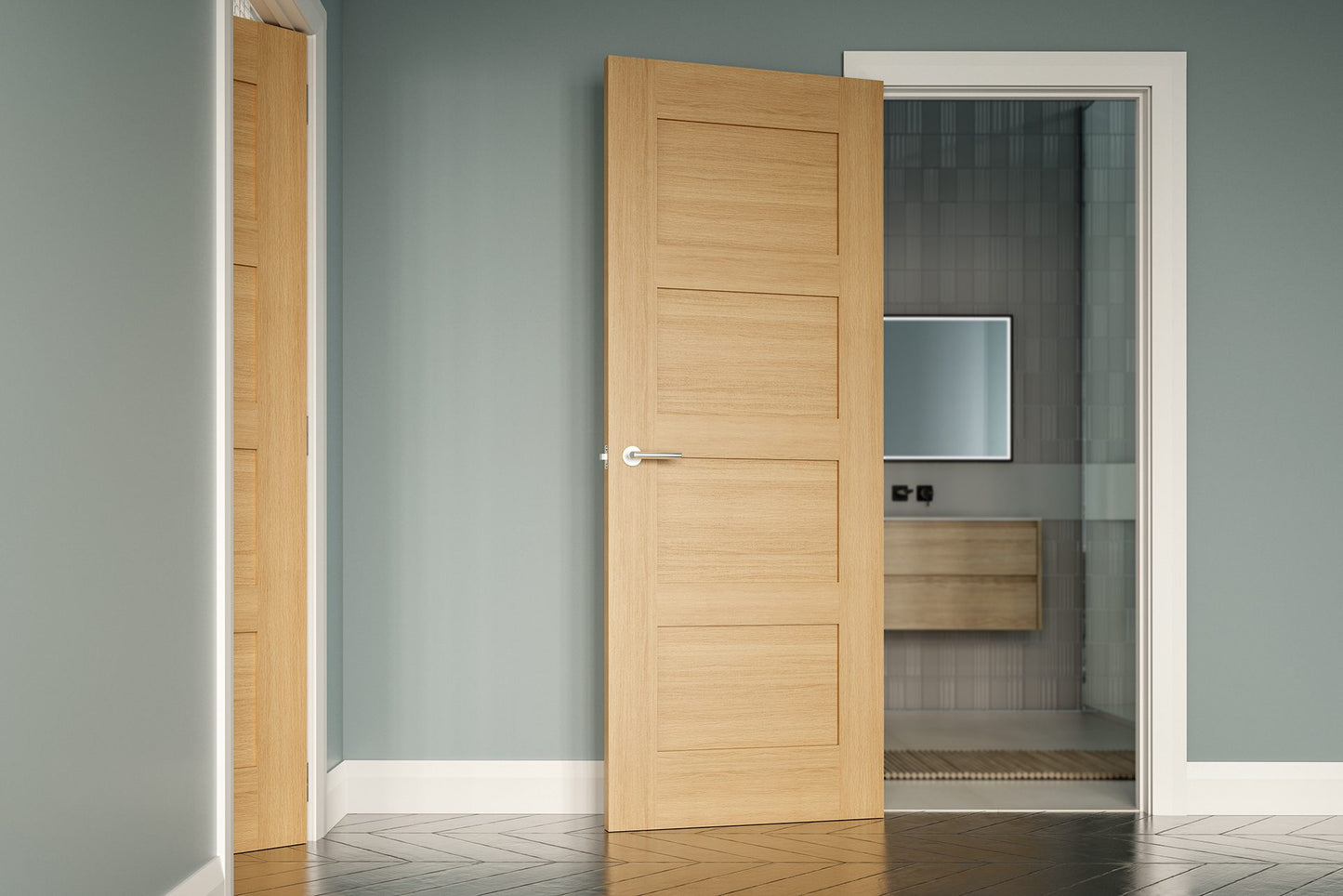 Coventry Unfinished Oak Interior Door