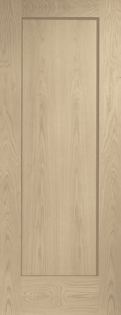 Internal Oak Pattern 10 Fire Door Stained in Latte
