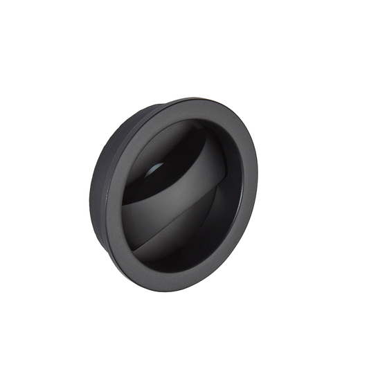 Ironmongery Aries Matt Black Pocket Door Privacy Handle.png