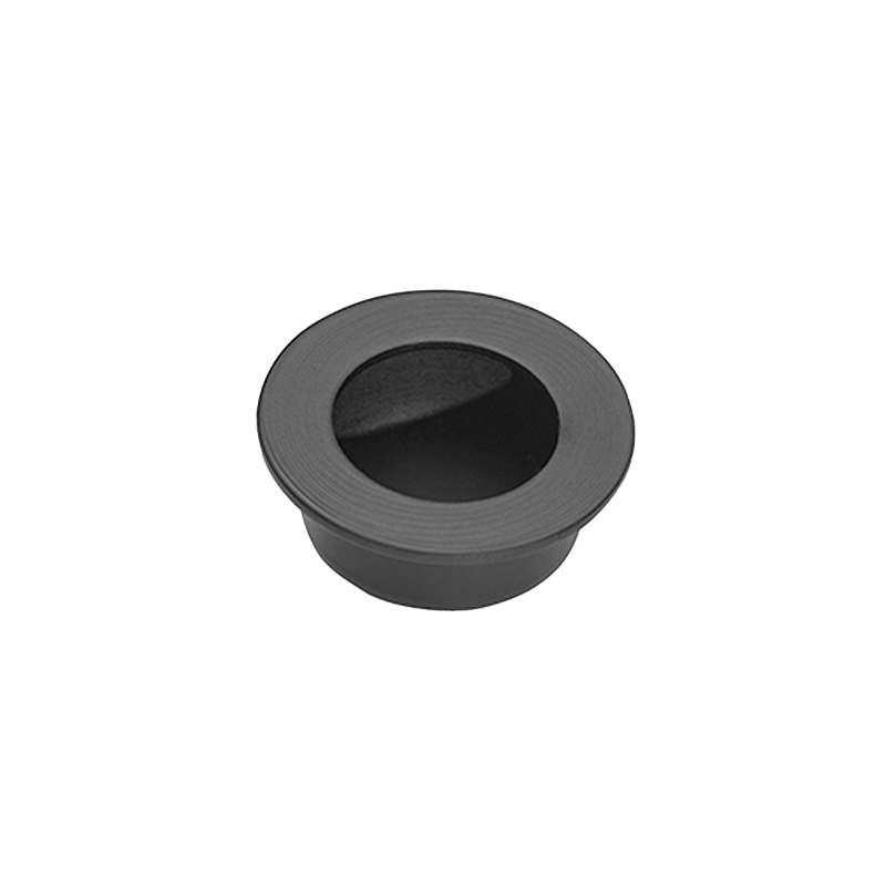 Ironmongery Pisces Matt Black Pocket Door Finger Pull.png