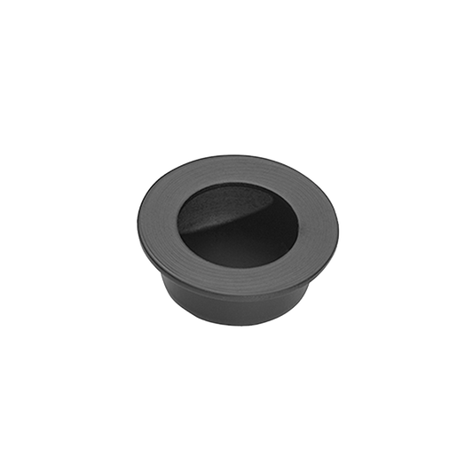 Ironmongery Pisces Matt Black Pocket Door Finger Pull.png