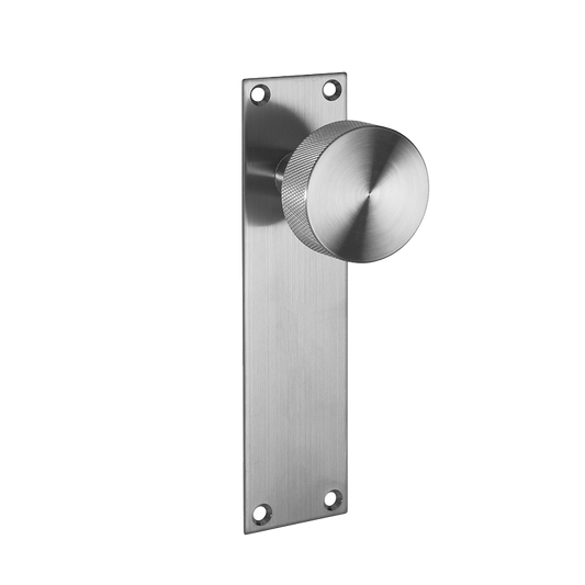 Ironmongery Zermatt Satin Stainless Steel Tone Handle Hardware Pack .png