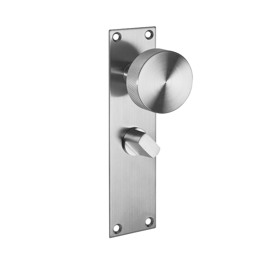Ironmongery Zermatt Satin Stainless Steel Tone Privacy Handle Hardware Pack.png