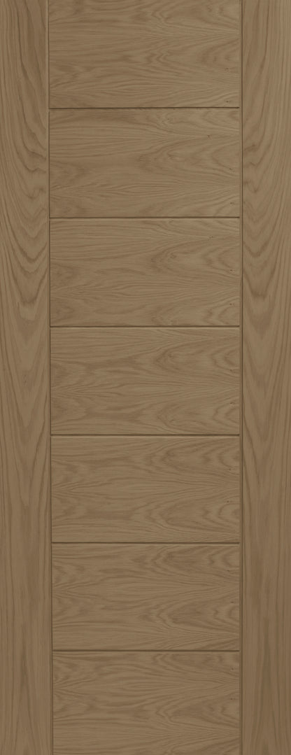 Palermo Original Internal Oak 60 Minute Fire Door Stained in Cappuccino