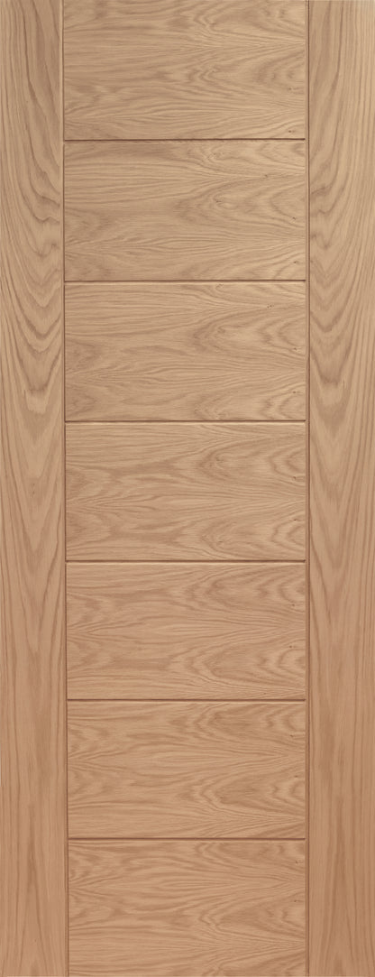 Palermo Original Internal Oak 60 Minute Fire Door Finished in Clear Lacquer