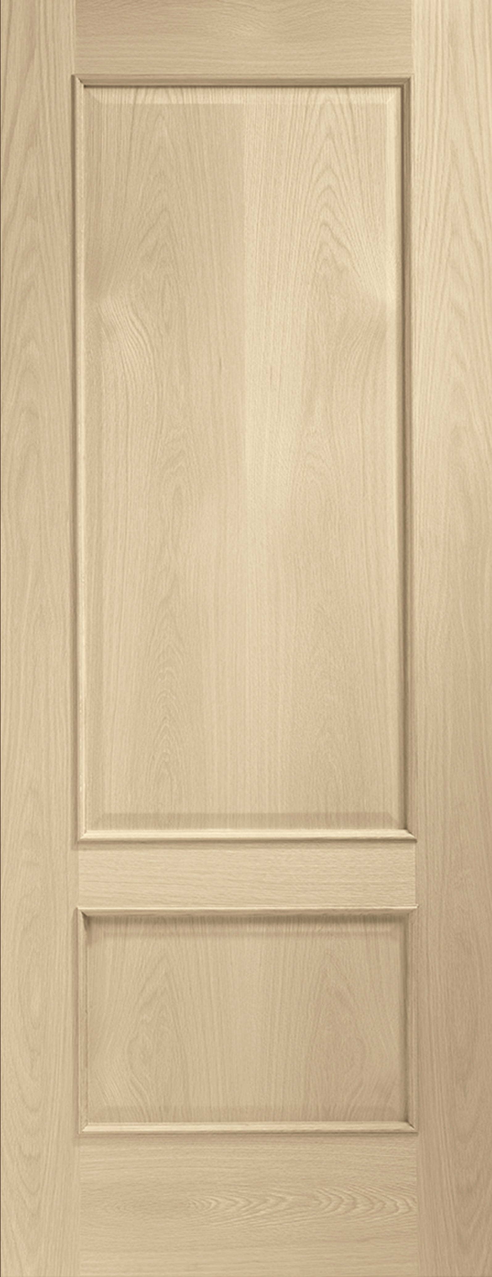 Internal Oak Andria with Raised Mouldings Fire Door Finished in Latte