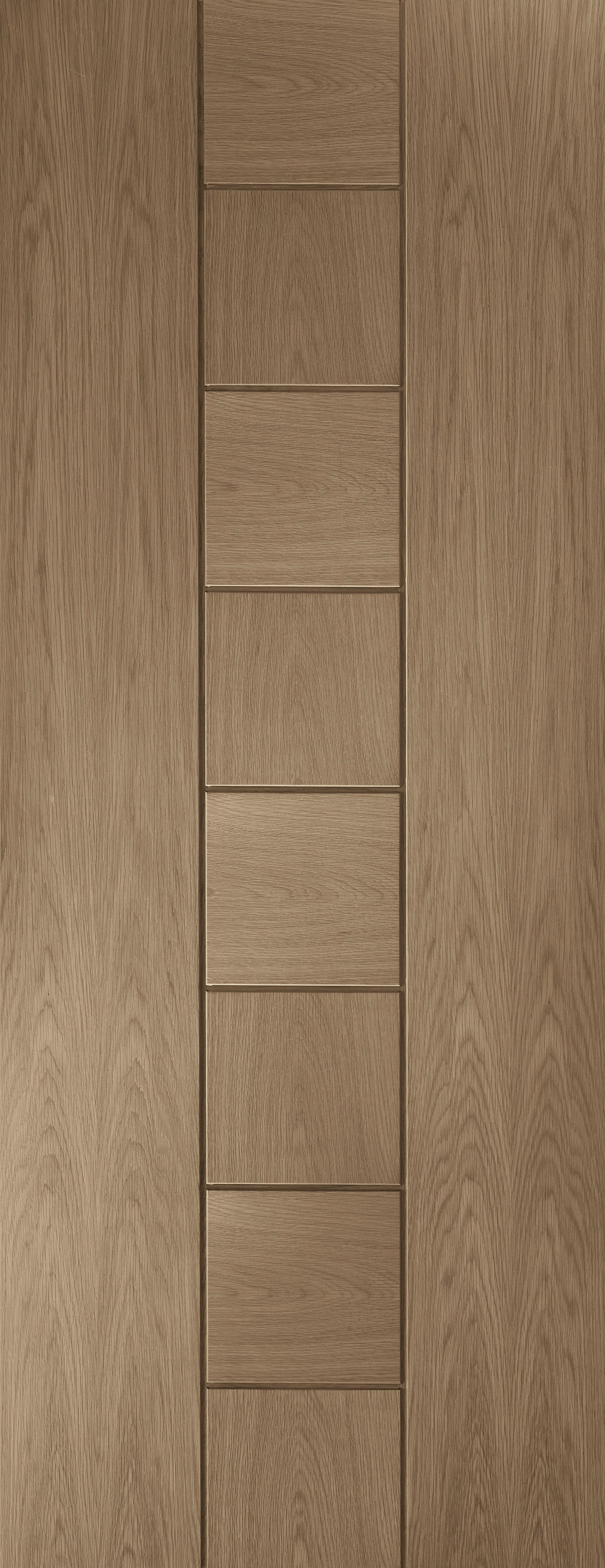 Internal Oak Messina Fire Door Stained in Cappuccino
