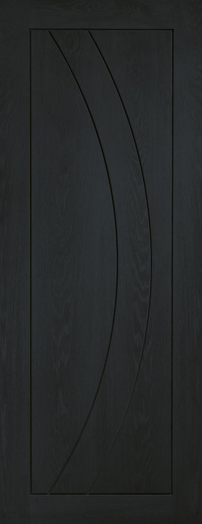 Internal Oak Salerno Fire Door Stained in Americano