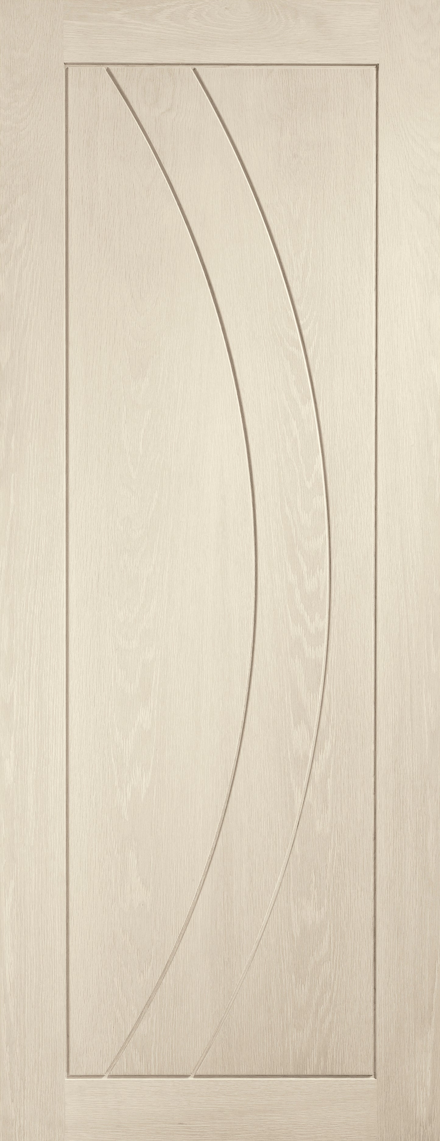 Internal Oak Salerno Fire Door Stained in Blanco