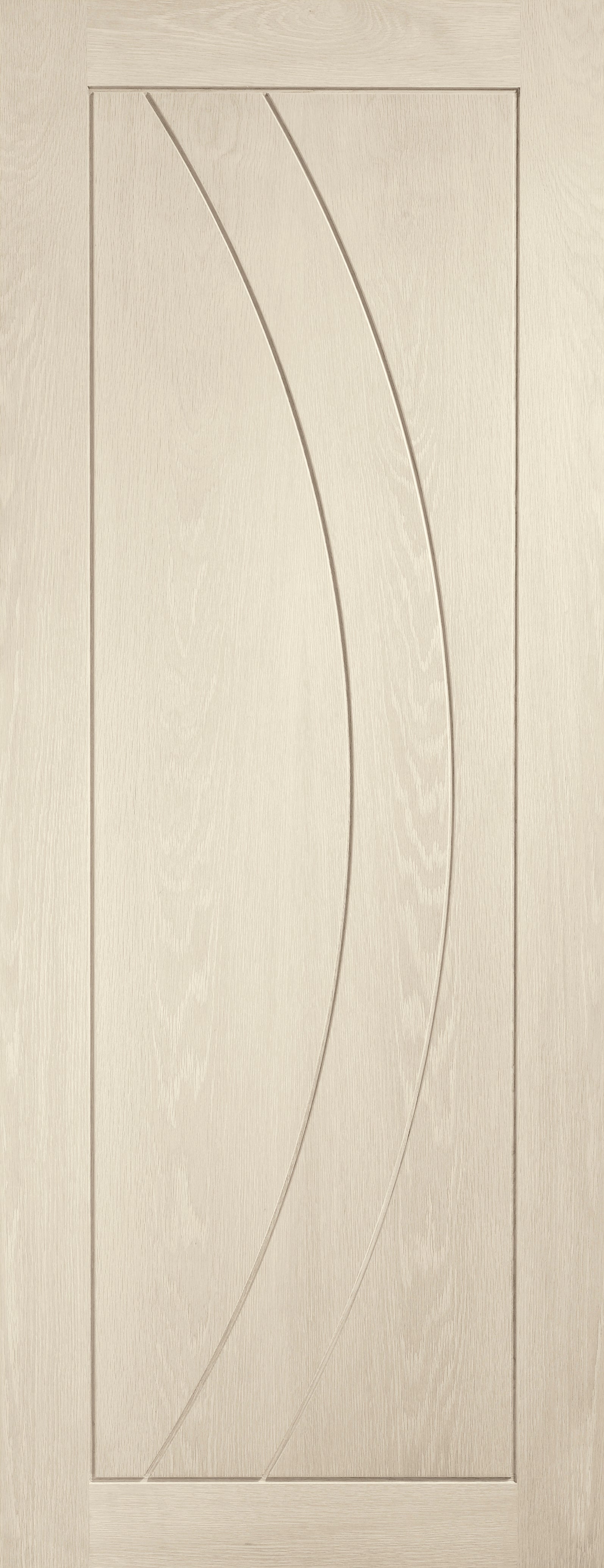 Internal Oak Salerno Fire Door Stained in Blanco