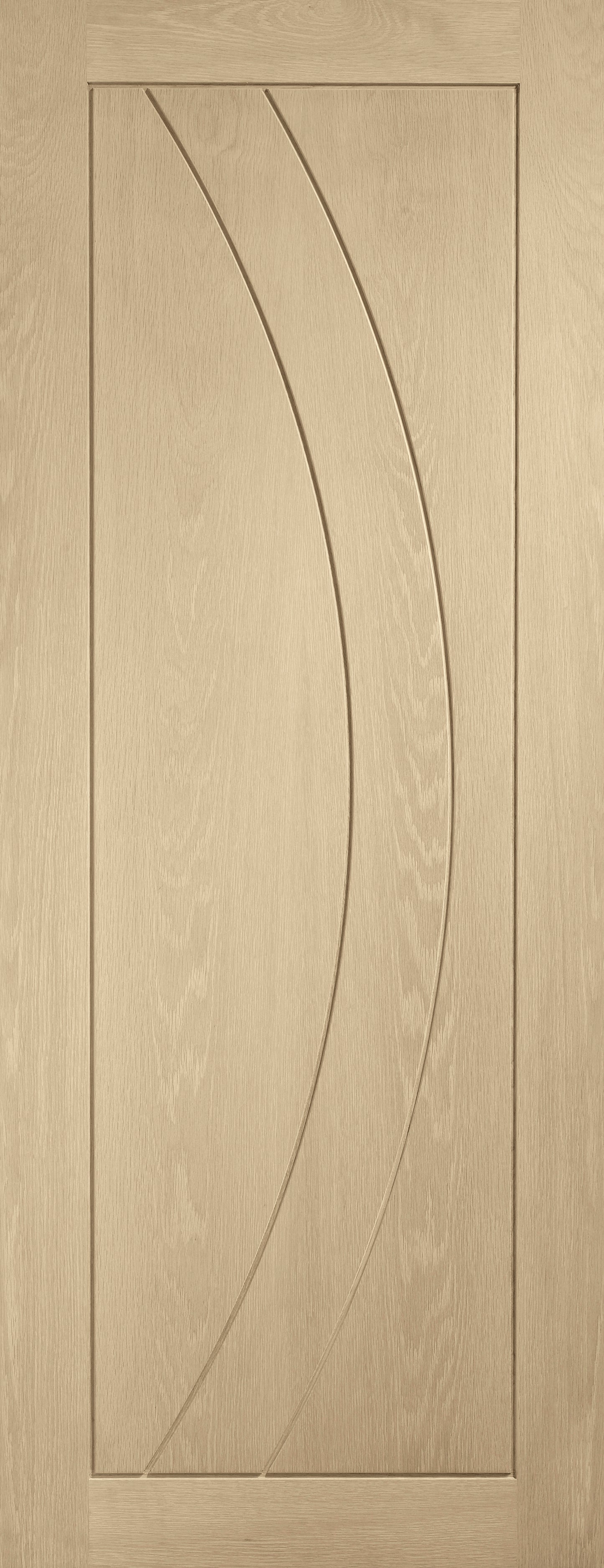Internal Oak Salerno Fire Door Stained in Latte