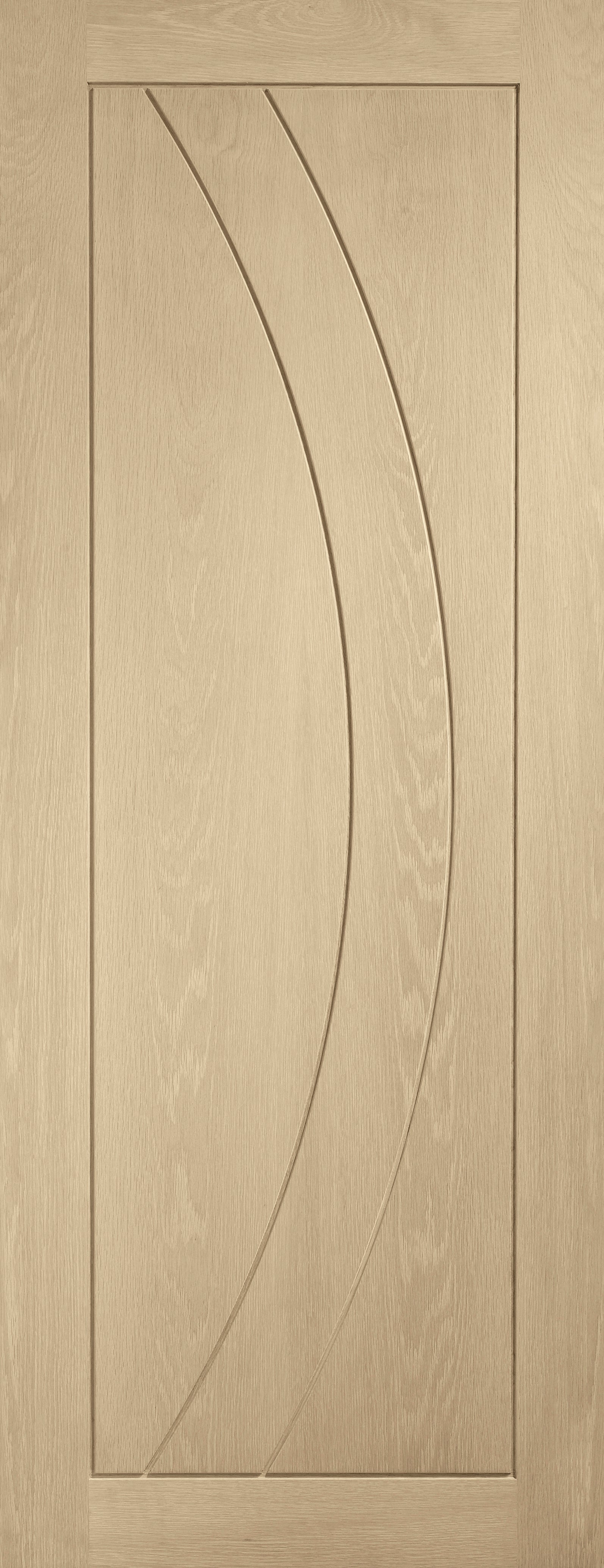 Internal Oak Salerno Fire Door Stained in Latte