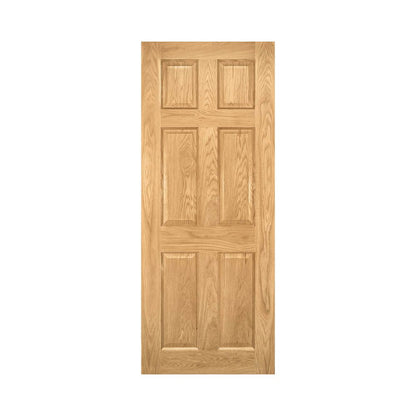 Oxford Prefinished Oak Interior Door