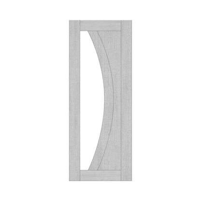 Ravello Prefinished Light Grey Ash Glazed Interior Door
