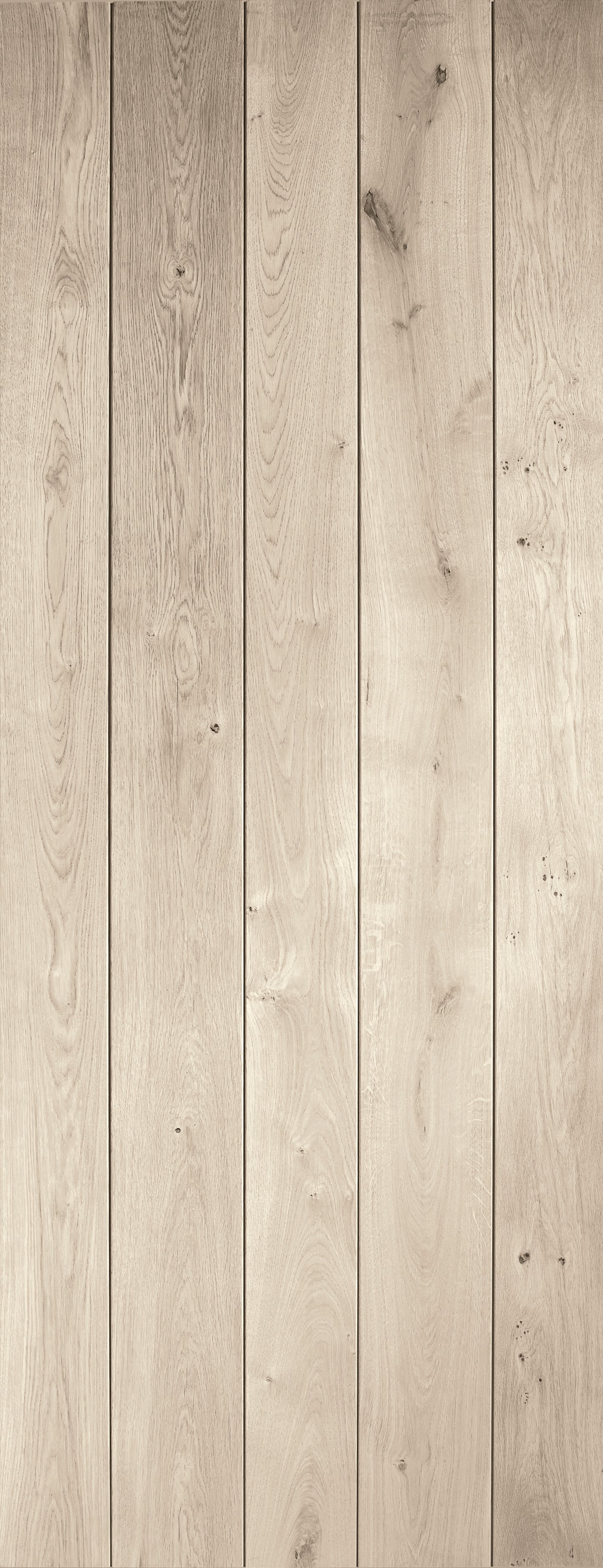 Rustic Oak Ledged Door stained in Blanco