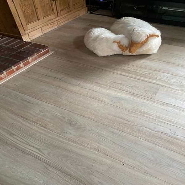 SUMATRA220 Brushed/Limed Grey/ reactive stain/Sunken filler Flooring