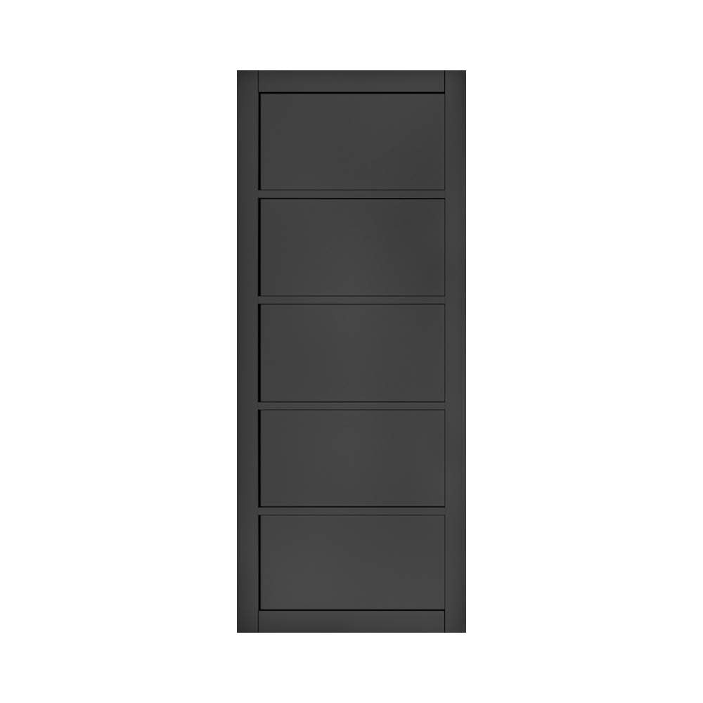 Shoreditch Prefinished Black Interior Door