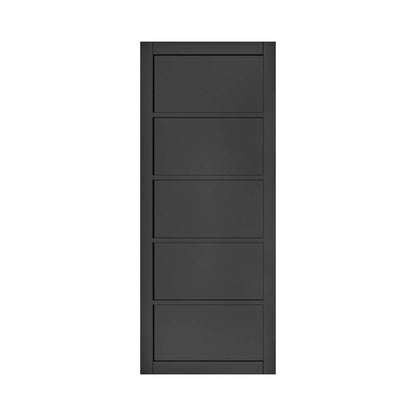 Shoreditch Prefinished Black Interior Door