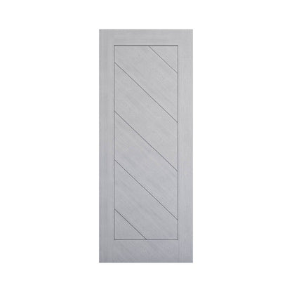 Torino Prefinished Light Grey Ash Interior Door