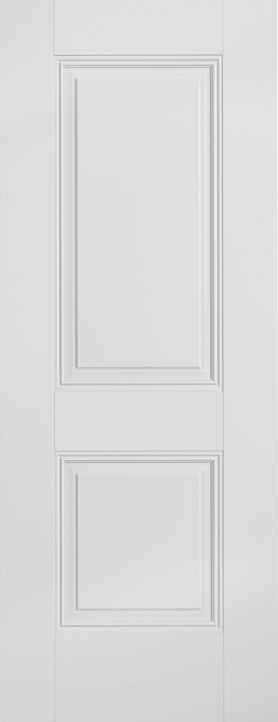 Arnhem 2 Panel White Primed