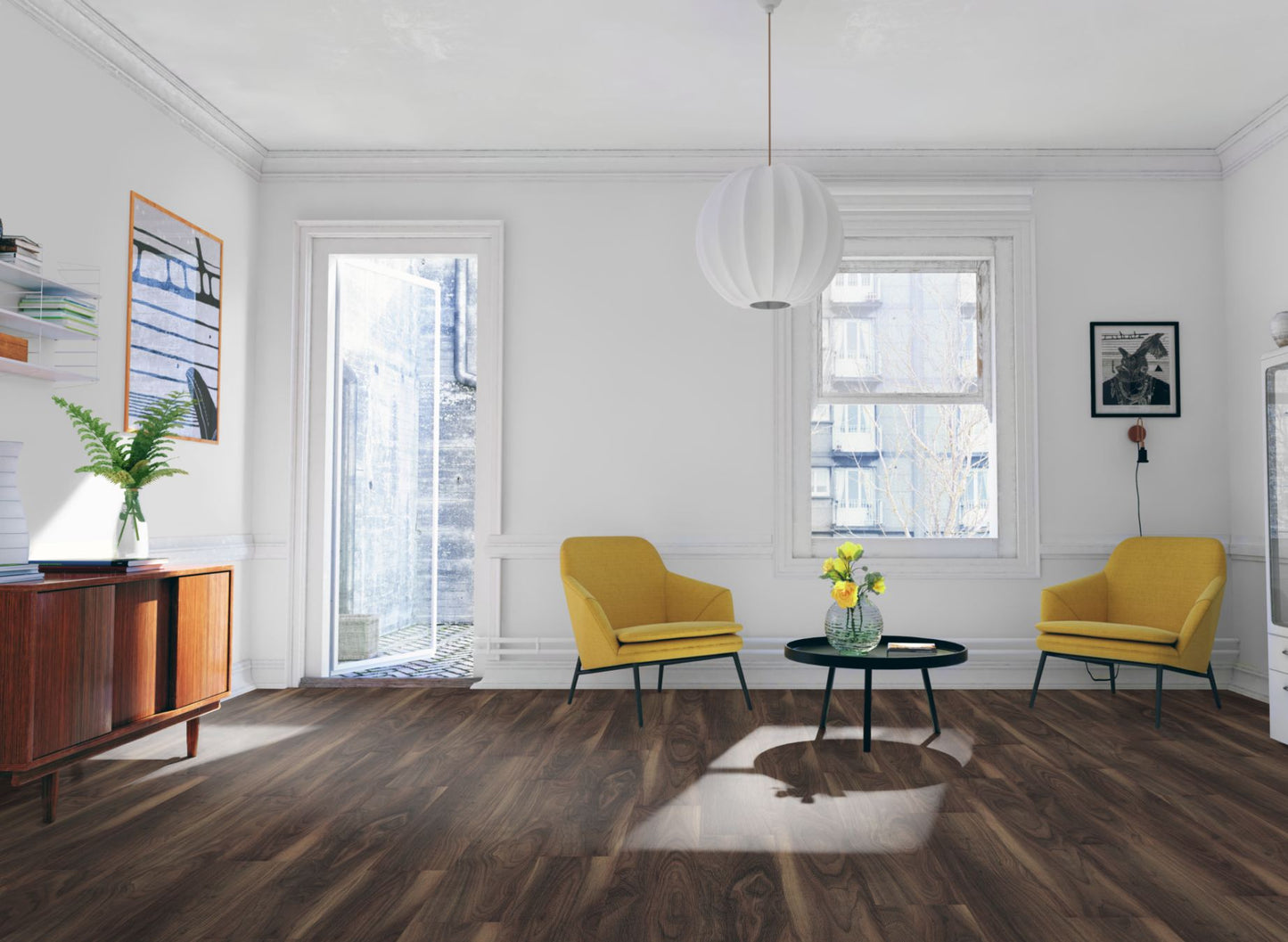 Eurohome Dark Walnut